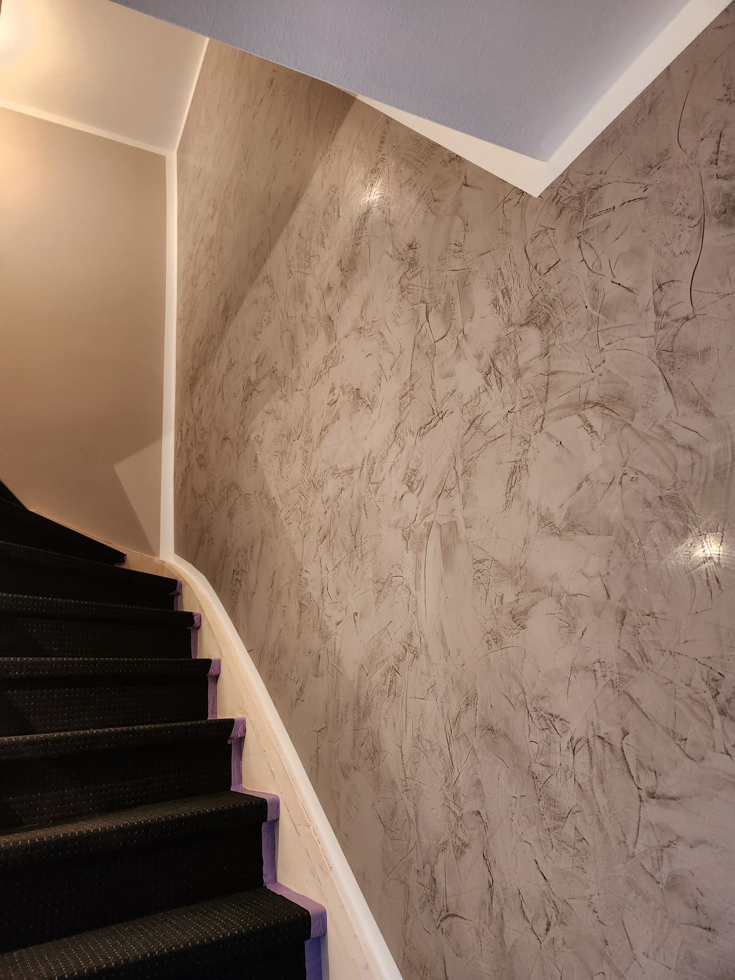 Spachteltechnik Wand 3